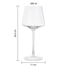 Load image into Gallery viewer, Italian Style Wine Glasses, Set of 4