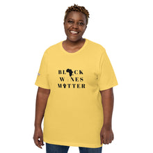 Load image into Gallery viewer, Black Wines Matter Unisex Tshirt