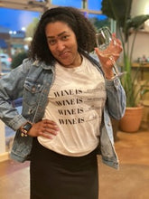 Load image into Gallery viewer, Wine Is Short-Sleeve Unisex T-Shirt