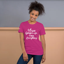 Load image into Gallery viewer, Wine Cures Everything Short-Sleeve Unisex T-Shirt