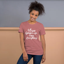 Load image into Gallery viewer, Wine Cures Everything Short-Sleeve Unisex T-Shirt