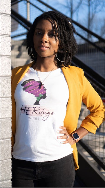 HERitage Wines Logo Women's Short Sleeve T-Shirt